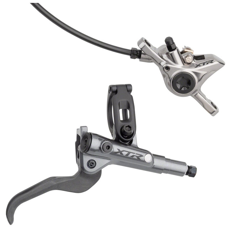 NEW Shimano XTR BL-M9100/BR-M9100 Disc Brake and Lever – Front, Hydraulic, Post Mount, Gray