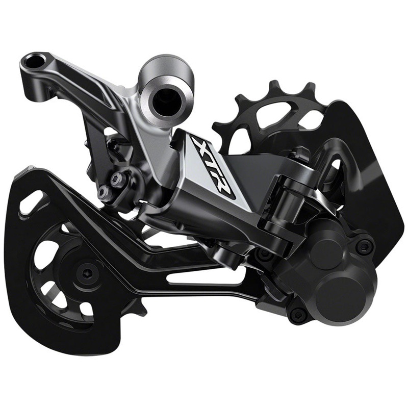 NEW Shimano XTR RD-M9100-GS Rear Derailleur – 12 Speed, Medium Cage, Gray, With Clutch