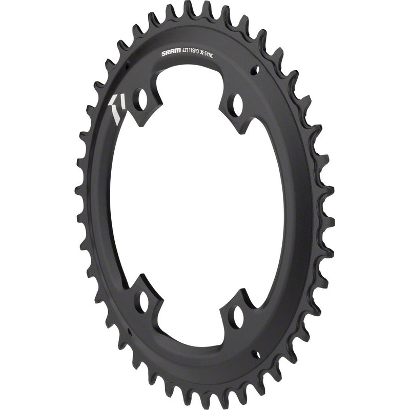 NEW Take Off SRAM X-Sync Chainring 42T 110mm Asymmetric BCD, Black
