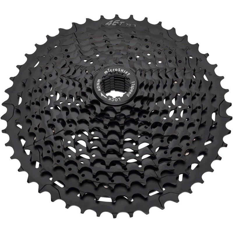 NEW microSHIFT H11 11-Speed Cassette 11-42t, Black, ED Coated