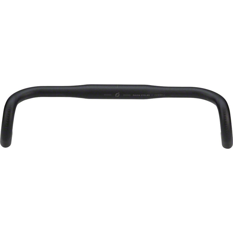 NEW Salsa Cowbell Bar Drop Handlebar Salsa Cowbell Drop Handlebar – Aluminum, 31.8mm, 44cm, Black