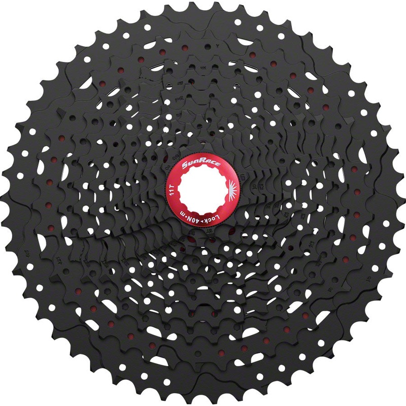 NEW SunRace MX8 11 Speed Cassette 11-50t, Black