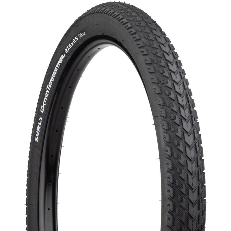 NEW Surly ExtraTerrestrial Tire Surly ExtraTerrestrial Tire – 27.5 x 2.5, Tubeless, Folding, Black, 60tpi