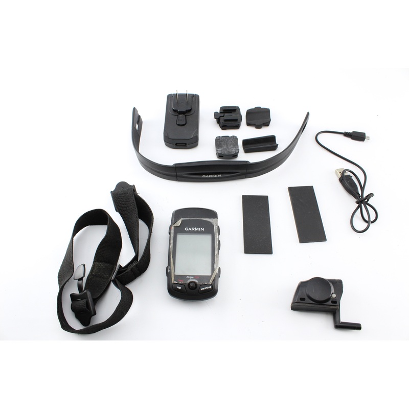 USED Garmin Edge 705 Bundle Heartrate Monitor GPS Speed Cadence Sensor