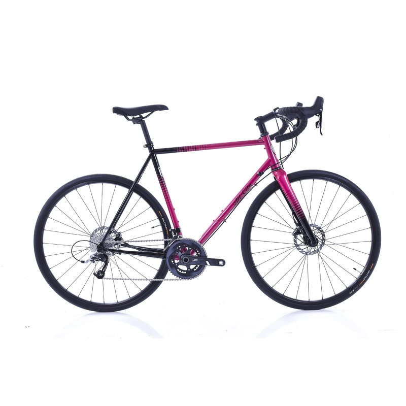 NEW All-City Zig Zag 55cm Steel All-Road Bike – Sour Cherry Seltzer – Rival/Force – ATC Custom Build