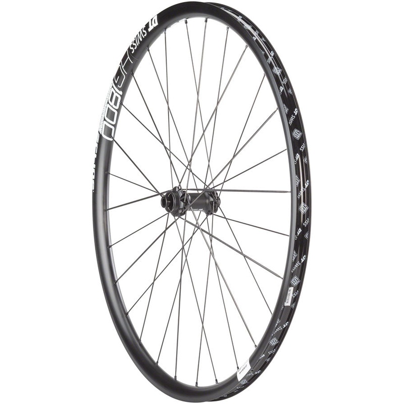 NEW DT Swiss HG 1800 Spline 25 Front Wheel – 650b, 12 x 100mm, Center-Lock, Black