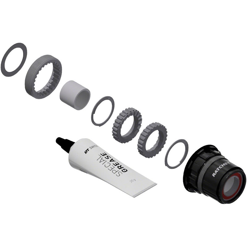 NEW DT Swiss Ratchet LN Freehub Body Upgrade Kit – SRAM XDR, Standard, Aluminum, Sealed Bearing, 18T