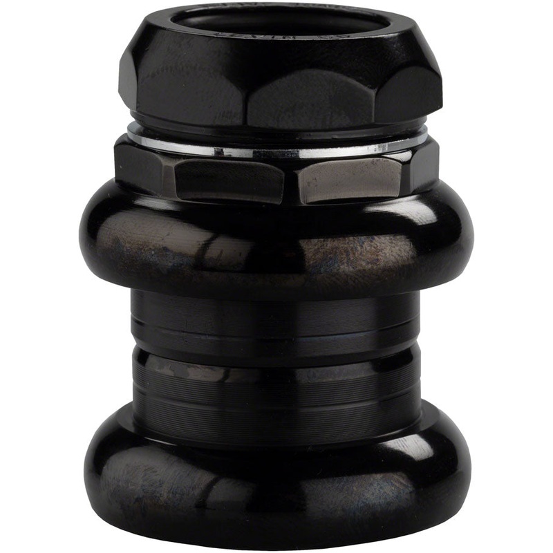 NEW Tange-Seiki Levin CDS 1 Threaded Headset: 26.4mm Crown Race Black