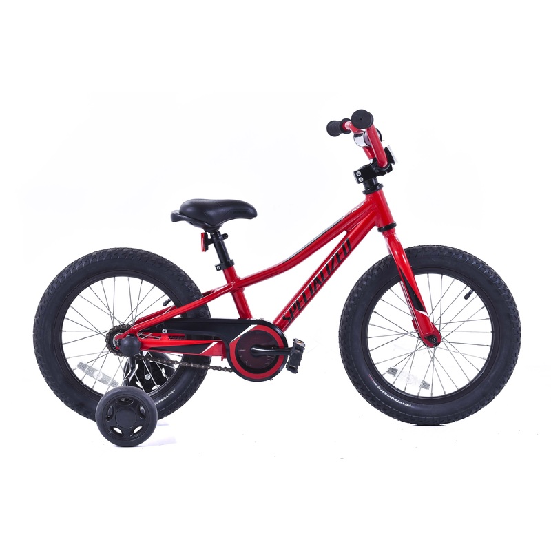 USED Specialized RipRock 16″ Coaster Brake Kids Bike Red w/ Training Wheels