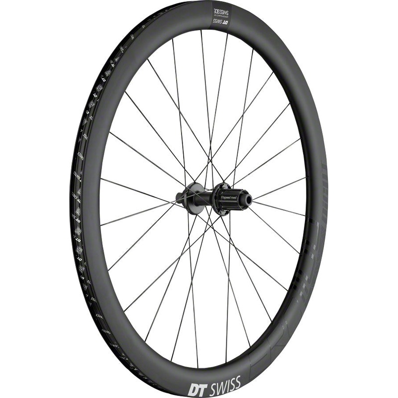 NEW DT Swiss ERC 1100 DiCut 47 Rear Wheel – 700c, 12 x 142mm/QR x 135mm, 6-Bolt/Center-Lock, HG 11 Road/XDR, Black