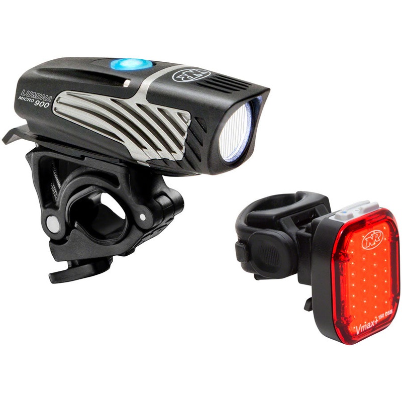 NEW NiteRider Lumina Micro 900/Vmax+ Headlight and Taillight Set