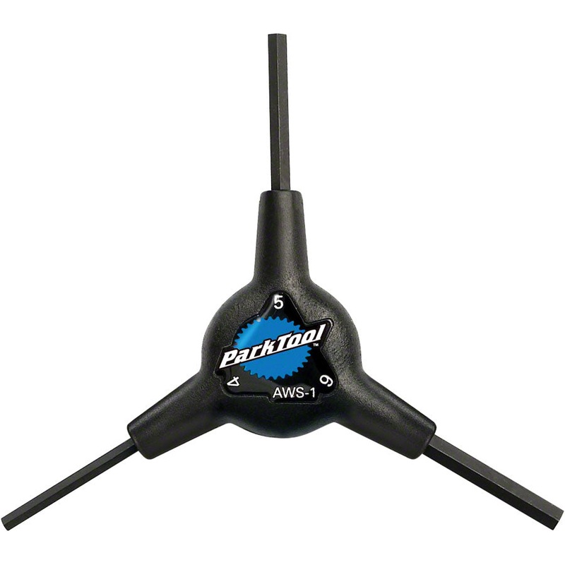 NEW Park Tool AWS-1 Y Hex Wrench: 4, 5, 6mm
