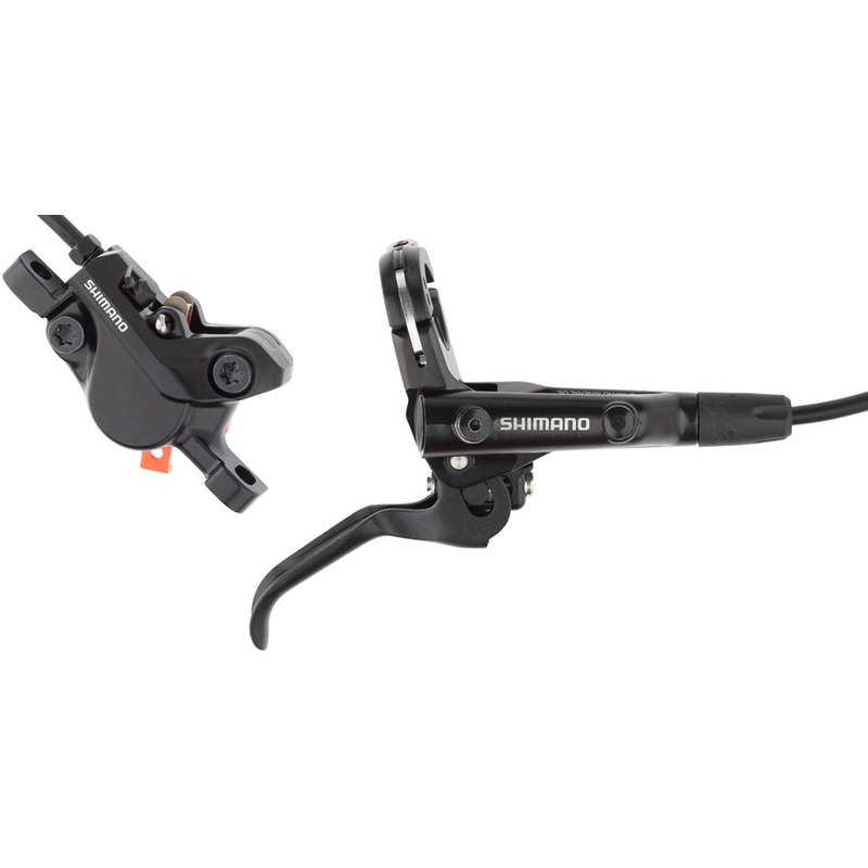 NEW Shimano BR-MT500 Disc Brake and BL-MT501 Lever – Rear, Hydraulic, 2-Piston, Post Mount, Black