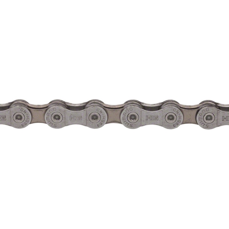 NEW Shimano CN-HG53 Chain – 9-Speed, 116 Links, Deore/Tiagra, Gray