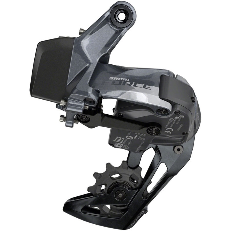 NEW SRAM Force XPLR eTap AXS Rear Derailleur – 12-Speed, 44t Max, Gray, D1