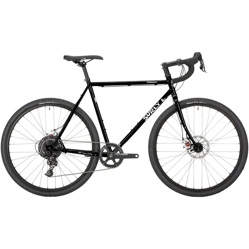 NEW Surly Straggler Cyclocross Gravel Bike – 650b, Steel, Black 38cm