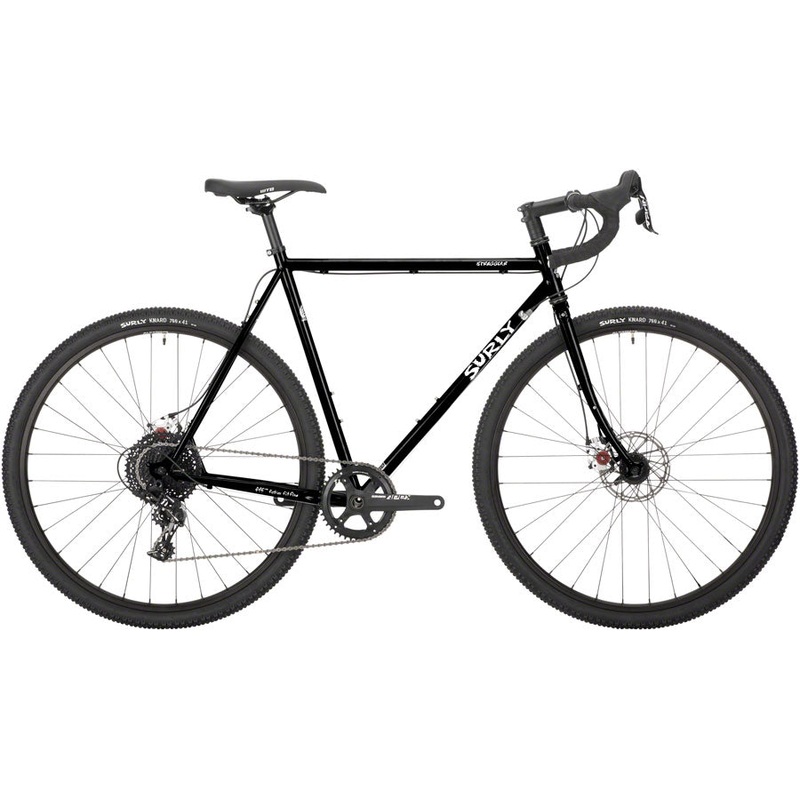 NEW Surly Straggler Cyclocross Gravel Bike – 700c, Steel, Black 54cm
