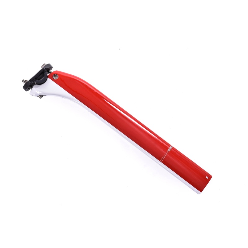 USED Pinarello Dogma F10 Aero Seatpost Red White Road