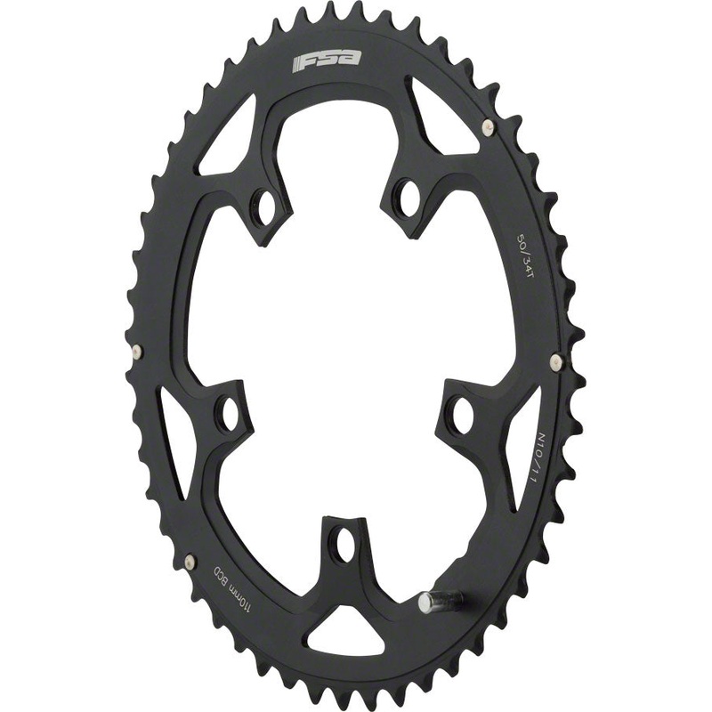 NEW FSA Pro Road Chainring – 50t, 110 BCD, Aluminum, N11, Black