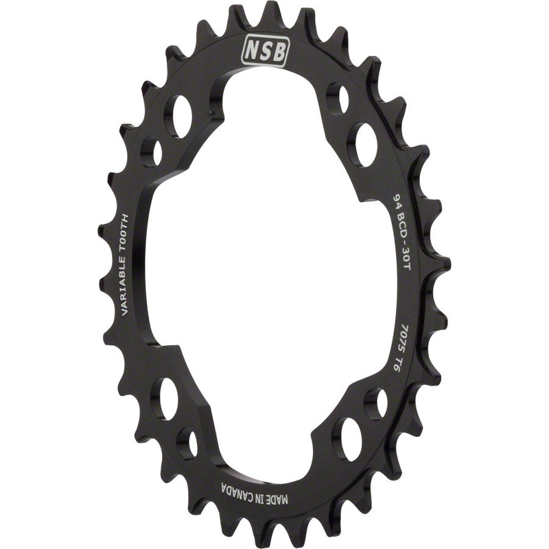 NEW North Shore Billet Variable Tooth Chainring: 28T x 94mm BCD, for SRAM X01 Cranks