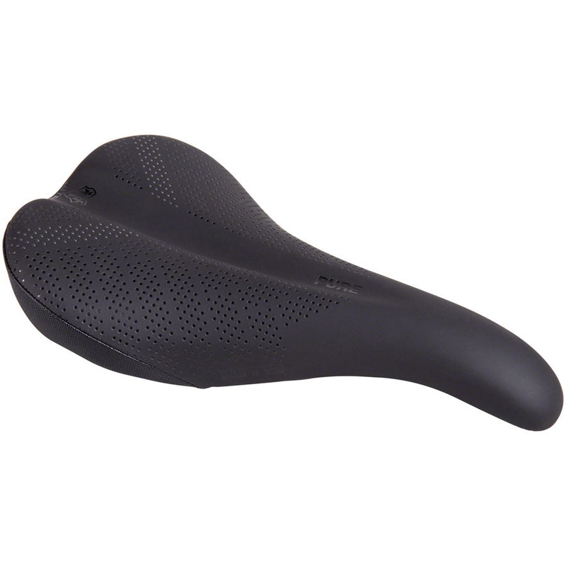 NEW WTB Pure Saddle – Steel, Black, Medium