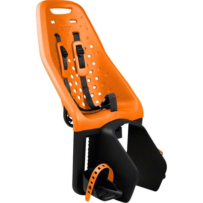 NEW Yepp Maxi Easyfit Rack Mount Child Seat: Orange