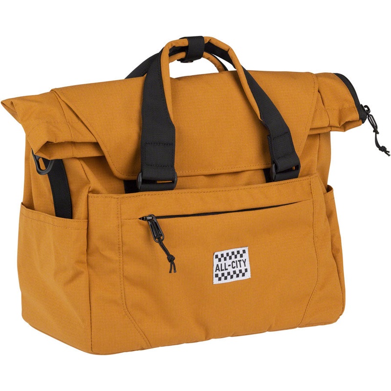 NEW All-City Beatbox Front Rack Bag – Brown