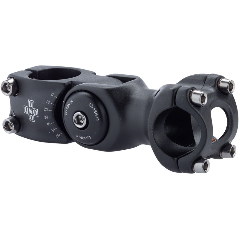 NEW Kalloy 820 Stem – 90mm 25.4 Clamp Adjustable 1 1/8 Aluminum Black