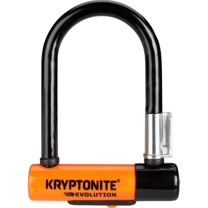 NEW Kryptonite Evolution Series U-Lock – 3.25 x 5.5 Keyed Black Includes bracket