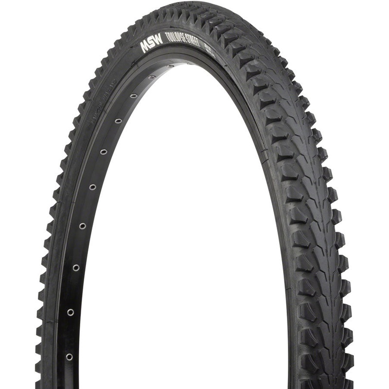 NEW MSW Toulouse Street Tire – 26 x 1.9, Wirebead, Black, 33tpi