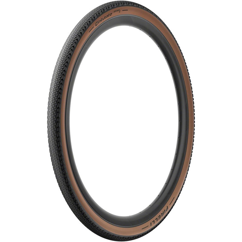 NEW Pirelli Cinturato Gravel H Tire – 700 x 45 Tubeless Folding Classic Tan