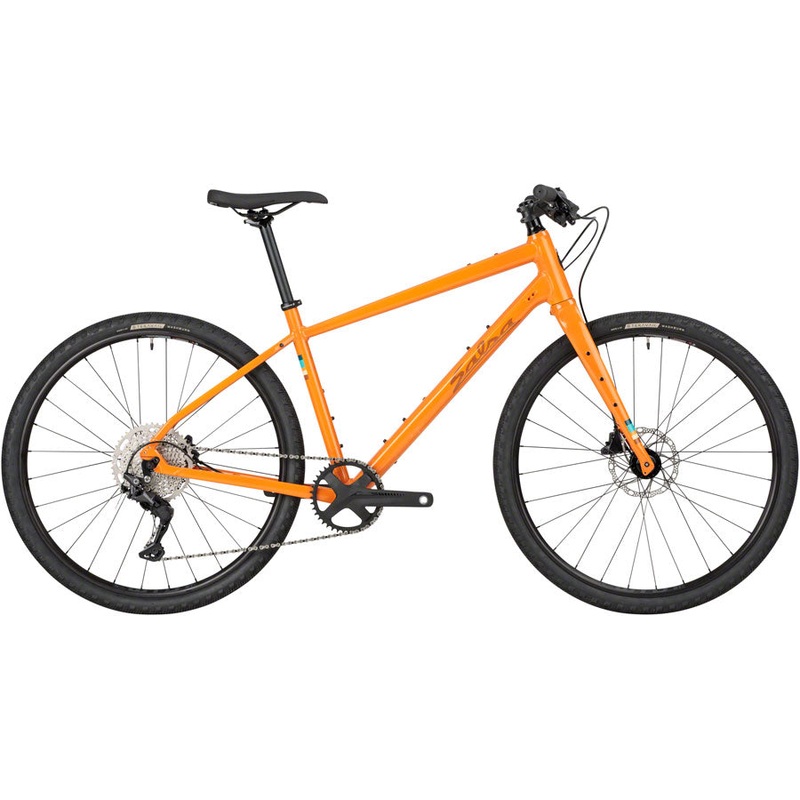 NEW Salsa Journeyer Flat Bar Deore 10 650 – Orange All-Road Gravel Bike XS