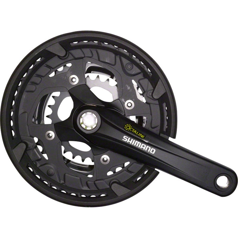 NEW Shimano Alivio FC-T4010/T4060 Crankset Shimano FC-T4010 170mm, 48/36/26t, Shimano Octalink V2