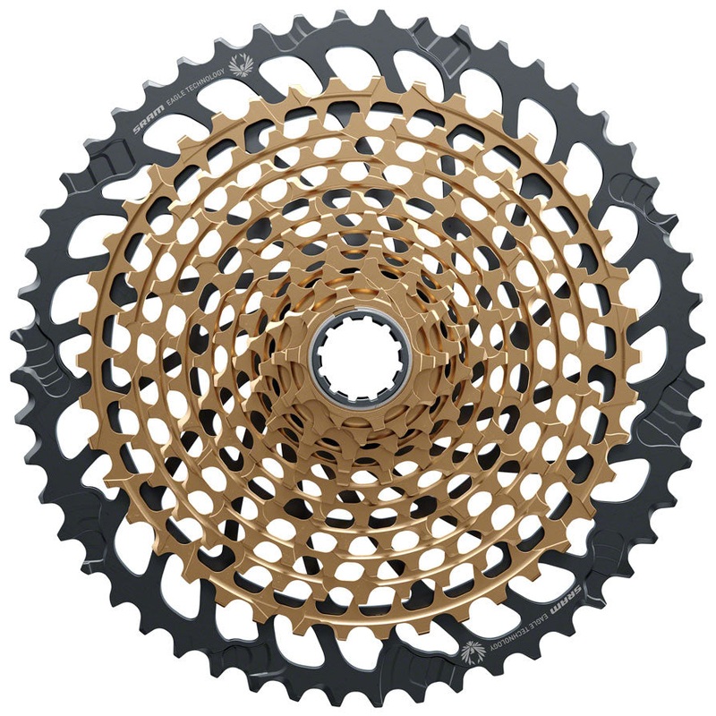 NEW SRAM XX1 Eagle XG-1299 12-Speed Cassette, 10-52t, Gold