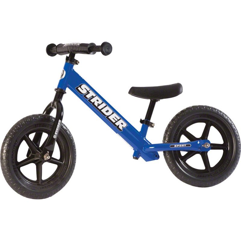 NEW Strider 12 Sport Kids Balance Bike: Blue