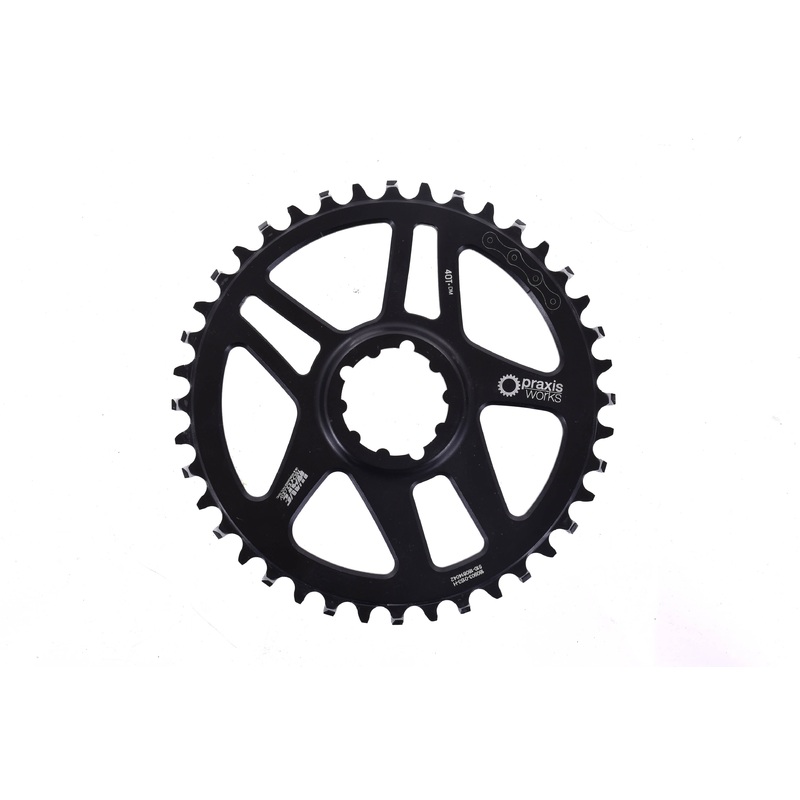 USED Praxis Works 40T Direct Mount 1x Chainring Wave Tech Black