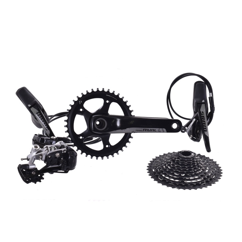 USED SRAM Rival HRD 1×11 Groupset Kit 11-42T 40T 172.5mm Crank