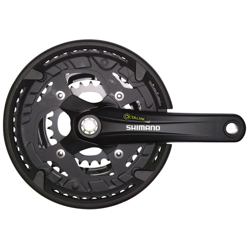 NEW Shimano Alivio FC-T4010/T4060 Crankset Shimano FC-T4010 175mm, 44/32/22t, Shimano Octalink V2