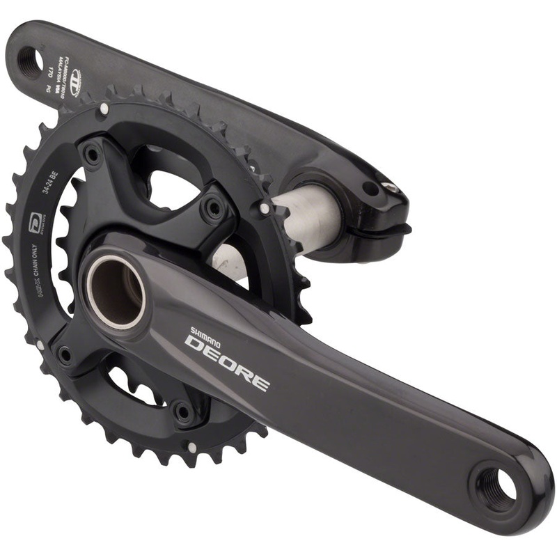 NEW Shimano Deore FC-M6000 Crankset FC-M6000-2 170mm, 34/24t,