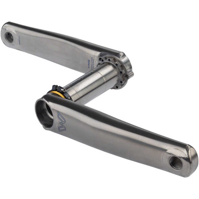 NEW Cane Creek eeWings All-Road Crankset Titanium 172.5mm, Brushed Titanium