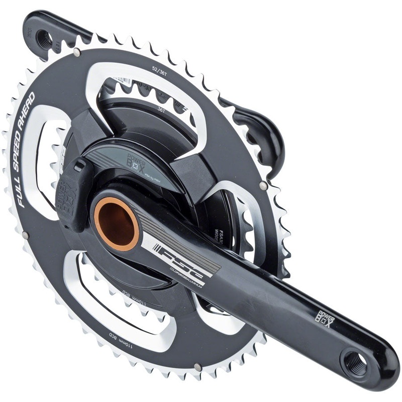 NEW FSA (Full Speed Ahead) PowerBox Alloy Power Meter Crankset FSA 170mm, FSA 386
