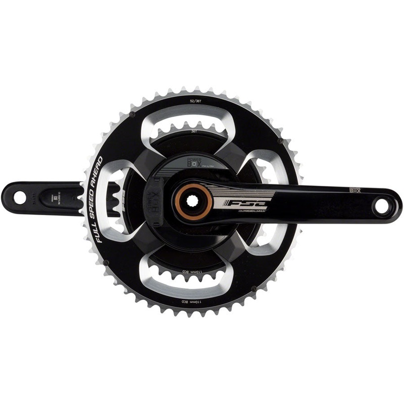 NEW FSA (Full Speed Ahead) PowerBox Alloy Power Meter Crankset FSA 172.5mm, FSA 392