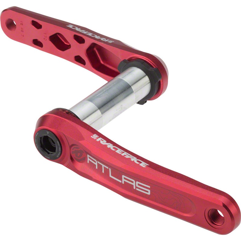NEW RaceFace Atlas CINCH Crankset RaceFace 170mm, RaceFace Red