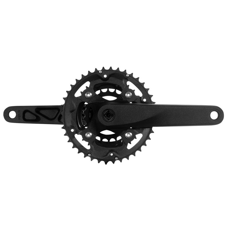 NEW Samox X3s Crankset – 175mm 9-10 Speed 40/30/22t 104/64bcd JIS Square Taper Black