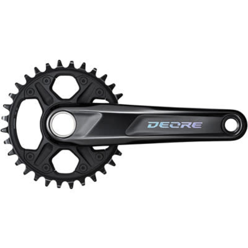 NEW Shimano Crankset, Deore, 175, 12SPD, FC-M6120-1, W/30T, Black