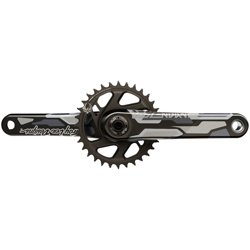 NEW TruVativ Troy Lee Designs CoLab Descendant Crankset 175mm, Black