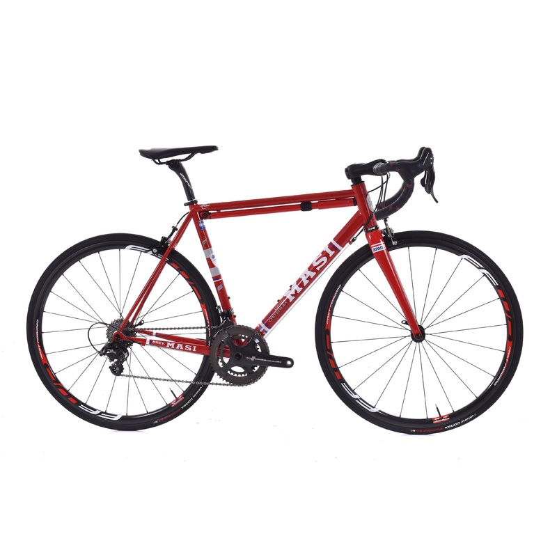 USED Masi USA Gran Criterium 56cm Columbus Steel Road Bike Campagnolo Record 2×11 Made in California 8/100
