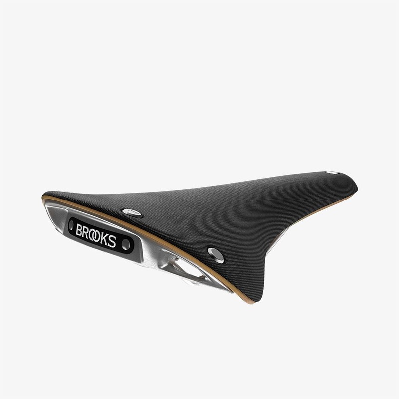 NEW Brooks Cambium C17 Special Black/Natural Rubber Saddle