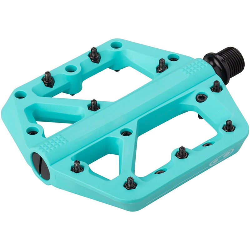 NEW Crank Brothers Stamp 1 Pedals – Platform Composite 9/16 Turquoise Large