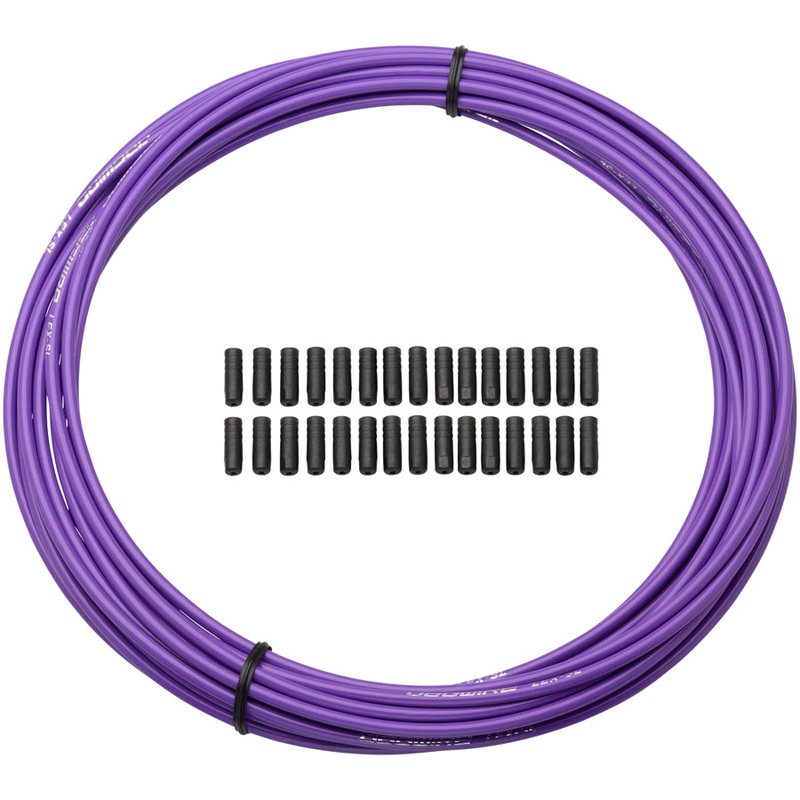 NEW Jagwire 4mm Sport Derailleur Housing with Slick-Lube Liner 10M Roll, Purple